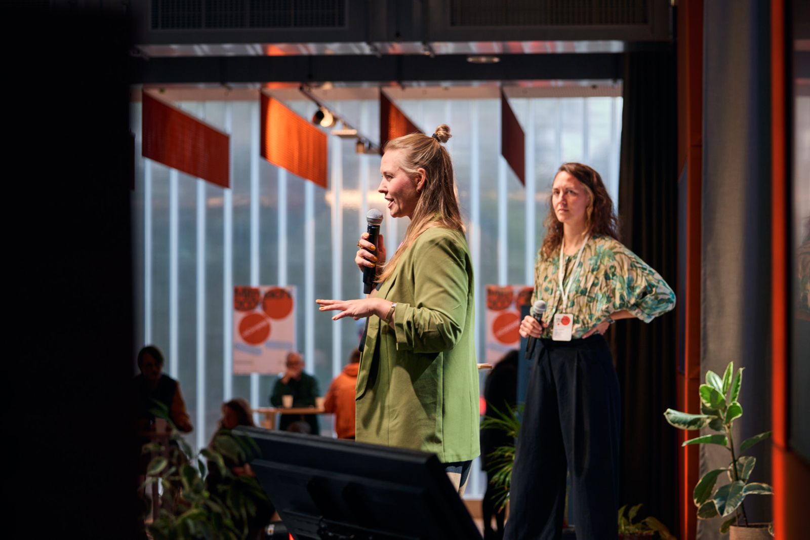Lara Buschmann auf der Bühne